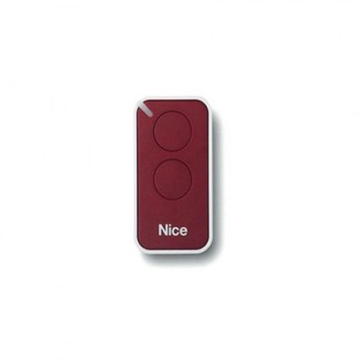 Era Inti - Inti2R Trasmettitore A 2 Canali Rolling-Code 433,92 Mhz Colore Rosso Nice