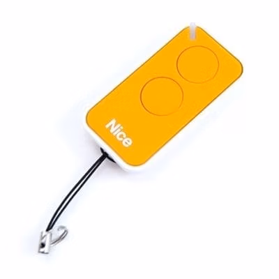 Era Inti - Inti2Y Trasmettitore A 2 Canali Rolling-Code 433,92 Mhz Colore Giallo Nice