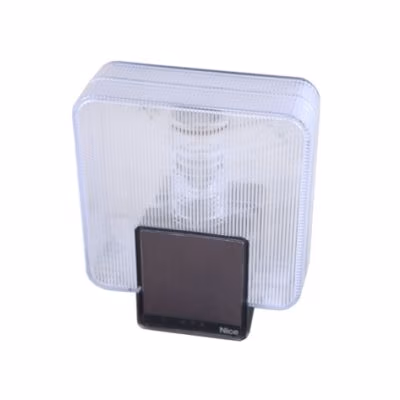 Solemyo - Air Net System - Era Light - Llw Luce Lampeggiante Wireless Con Pannello Fotovoltaico Integrato Nice