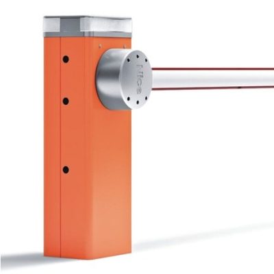 M7Bar 24V - Mbar Alzabarriera Elettromeccanico Con Contenitore In Acciaio Per Aste Da 5, 6 Fino Ad Un Max Di 7 Mt. Nice