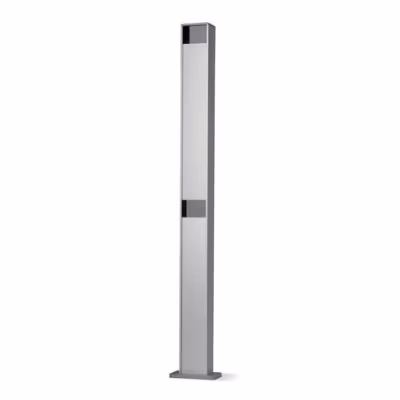 Era Post - Pph2 Colonna In Alluminio Con Alloggiamento Per 2 Fotocellule Taglia Medium E Large Altezza Mm. 1000 Nice