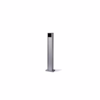 Era Post - Pph3 Colonna In Alluminio Con Alloggiamento Di 1 Fotocellula Taglia Medium Altezza Mm. 500 Nice