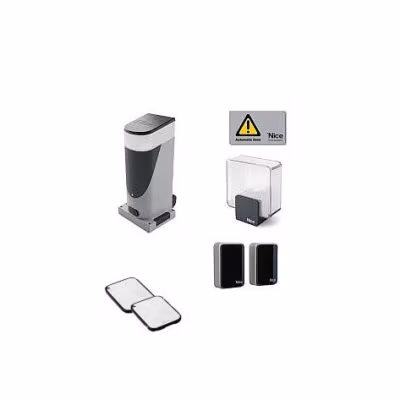 SLIGHTKITBD 24V - SLH400BDKCE KIT PER CANCELLI SCORREVOLI FINO A MAX 400 KG. E LUNGHEZZA DELL'ANTA FINO A MAX 6 MT. NICE