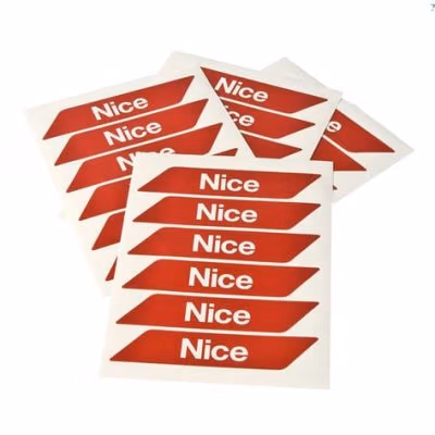 Nice - Wa10 Strisce Rosse Adesive Catarinfrangenti