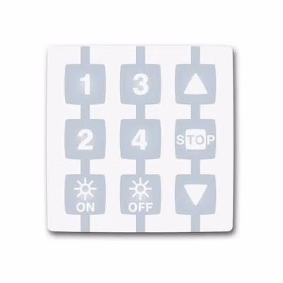 Niceway - Wm004G Modulo Per Comando Via Radio Di 4 Automatismi Apre-Stop-Chiude Ed Attivazione Sensore Sole Nice