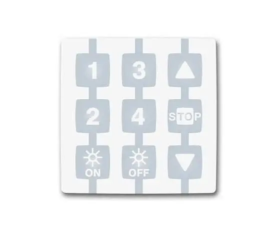 Niceway - Wm004G Modulo Per Comando Via Radio Di 4 Automatismi Apre-Stop-Chiude Ed Attivazione Sensore Sole Nice