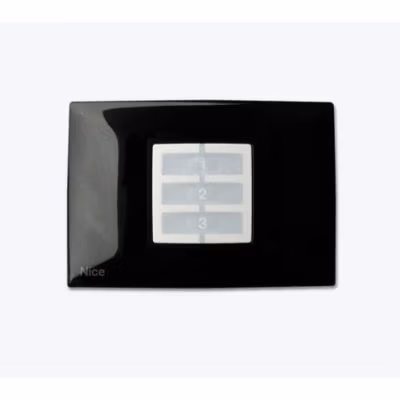 Niceway - Opla Wrb Placca A Parete Rettangolare Nera Nice
