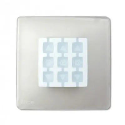 Niceway - Opla - Wst Placca A Parete Quadrata Trasparente Neutra Nice