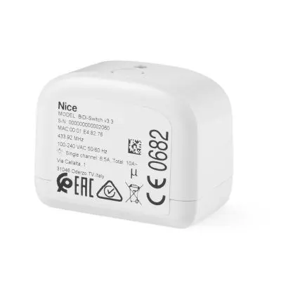 Bidi-Switch - Bidiswitch Interfaccia Miniaturizzata Mono E Bidirezionale Per Per La Gestione Di Luci E Carichi Elettrici