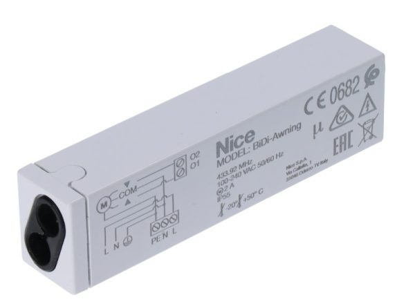 Bidi-Awning - Bidiawning Interfaccia Mono E Bidirezionale Per Tende Da Esterno Nice